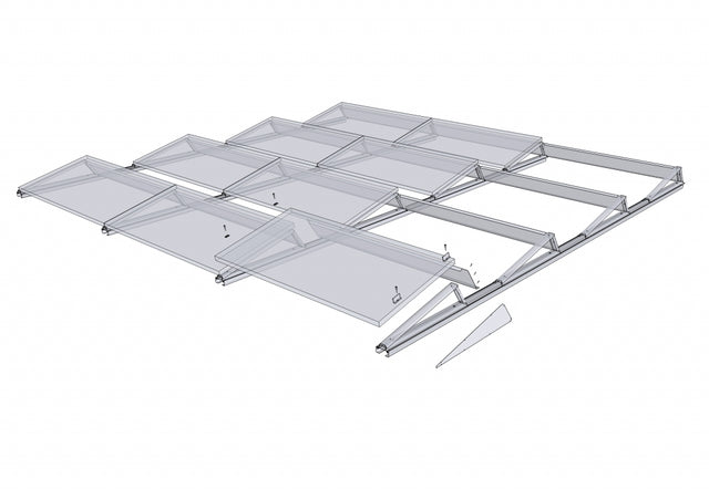 Montagemateriaal platdak