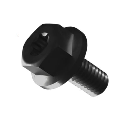Esdec - FlatFix Fusion montage schroef M6 x 12mm ZWART