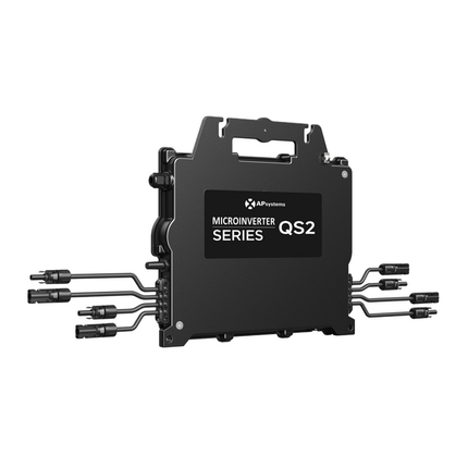 APsystems - Micro omvormer - QS2 1 Fase - 9.6A - 4 MPPT 4 IN
