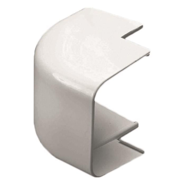 Airconplus Haakse buitenbocht Ral 9010 WIT 90x65mm (1st)