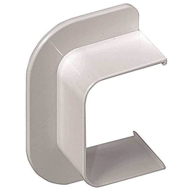 Airconplus Muurrosette vlak Ral 9010 WIT 90x65mm (1st)