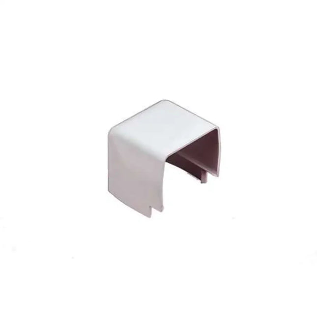 Airconplus Haakse buitenbocht Ral 9010 WIT 110X75mm